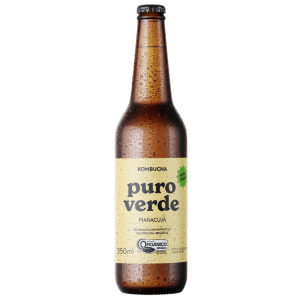 Garrafa do produto Kombucha Maracujá