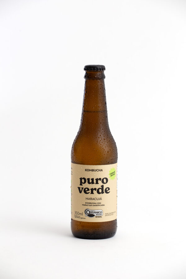 Puro Verde Kombucha Maracujá (garrafa)